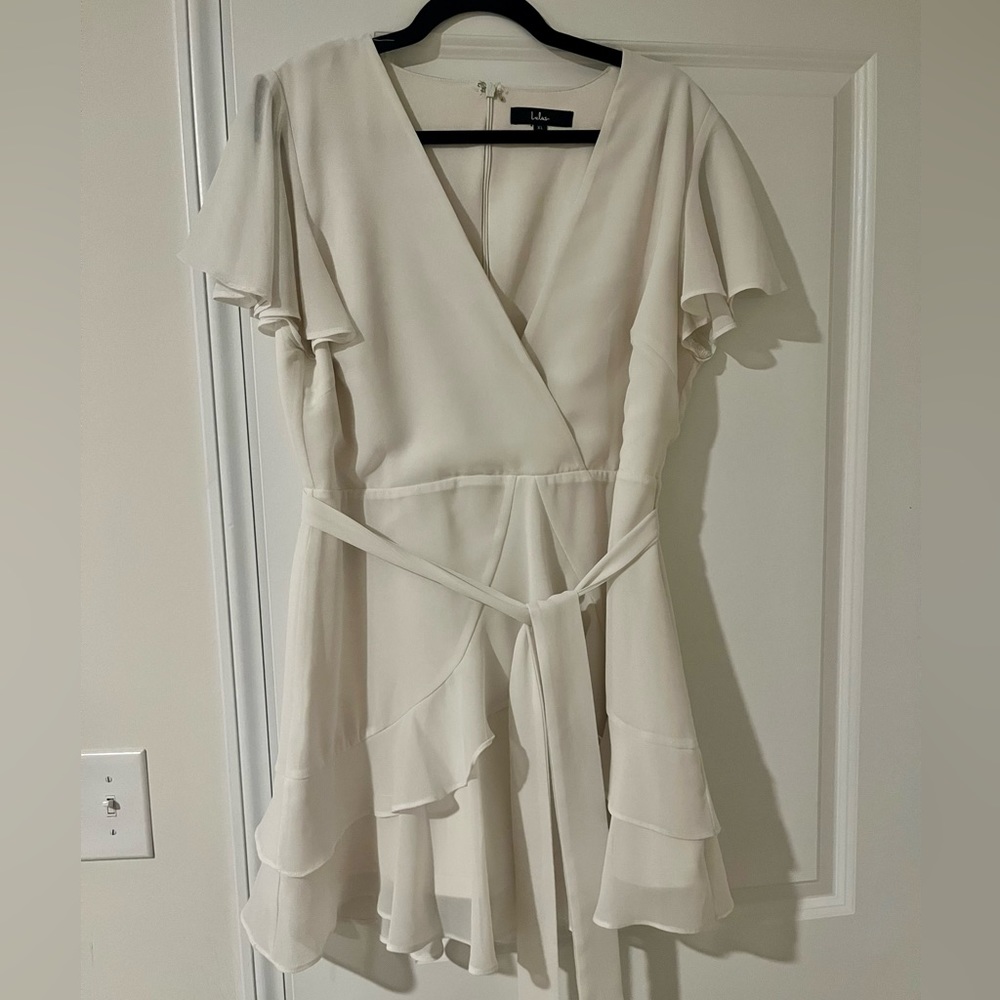 Lulu’s White Dress, Size XL